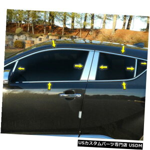 Window Accent 18-18g^C-HR 4dr QAAXeX20EBhEANZgpbP[WWP18140 18-18 TOYOTA C-HR 4dr QAA Stainless 20pcs Window Accent Package WP18140