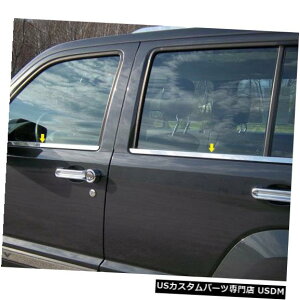 Window Accent 08-12 JEEP LIBERTY 4dr QAAXeX4pcsgANZgWS48070 08-12 JEEP LIBERTY 4dr QAA Stainless 4pcs Window Sill Accent WS48070