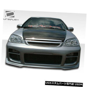 Front Body Kit Bumper 01-03ホンダシビック2DR R34デュラフレックスフロントボディキットバンパー!!! 100256 01-03 Honda Civic 2DR R34 Duraflex Front Body Kit Bumper!!! 100256