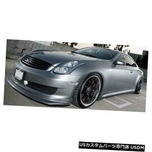 Front Body Kit Bumper 06-07�K���C���t�B�j�e�BG35�N�[�yIL KBD�E���^���t�����g�{�f�B�L�b�g�o���p�[���b�v37-2133 06-07 Fits Infiniti G35 Coupe IL KBD Urethane Front Body Kit Bumper Lip 37-2133 �y���s�A���i�z