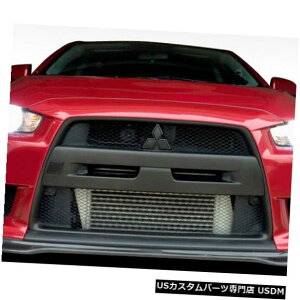 Front Body Kit Bumper 08-15三菱エボリューションJDPスタイルデュラフレックスフロントバンパーリップボディキット109417 08-15 Mitsubishi Evolution JDP Style Duraflex Front Bumper Lip Body Kit 109417