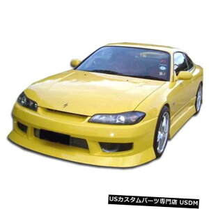 Front Body Kit Bumper 99-02日産S15シルビアタイプUデュラフレックスフロントボディキットバンパーに適合!!! 103561 99-02 Fits Nissan S15 Silvia Type U Duraflex Front Body Kit Bumper!!! 103561