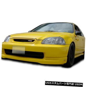 Front Body Kit Bumper 96-98�z���_�V�r�b�N�^�C�vR�I�[�o�[�X�g�b�N�t�����g�o���p�[���b�v�{�f�B�L�b�g!!! 105805 96-98 Honda Civic Type R Overstock Front Bumper Lip Body Kit!!! 105805