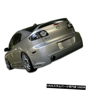 Rear Bumper 04-09}c_}c_3 4DR B-2 DuraflexA{fBLbgop[!!! 100563 04-09 Mazda Mazda 3 4DR B-2 Duraflex Rear Body Kit Bumper!!! 100563