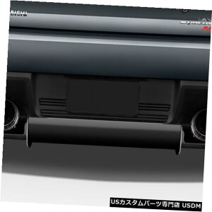 Rear Bumper 08-15 Mitsubishi Evolution VR-S Duraflexリアバンパーリップボディキット!!! 113560 08-15 Mitsubishi Evolution VR-S Duraflex Rear Bumper Lip Body Kit!!! 113560