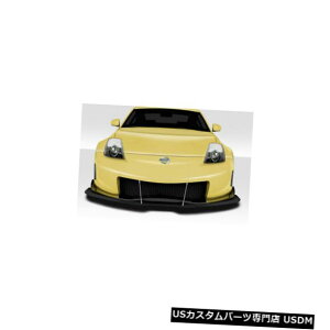 Front Bumper 03-08���Y350Z NV2 Duraflex�t�����g�o���p�[���b�v�{�f�B�L�b�g�ɓK��!!! 115340 03-08 Fits Nissan 350Z NV2 Duraflex Front Bumper Lip Body Kit!!! 115340 �y���s�A���i�z