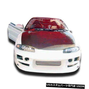 Front Bumper 95-99�O�H�G�N���v�X�{���X�^�C��KBD�E���^���t�����g�{�f�B�L�b�g�o���p�[!! 37-2196 95-99 Mitsubishi Eclipse Bomb Style KBD Urethane Front Body Kit Bumper!! 37-2196 �y���s�A���i�z