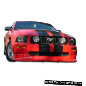 Front Bumper 05-09�t�H�[�h�}�X�^���O���[�T�[�f�����t���b�N�X�t�����g�o���p�[���b�v�{�f�B�L�b�g!!! 100647 05-09 Ford Mustang Racer Duraflex Front Bumper Lip Body Kit!!! 100647 �y���s�A���i�z