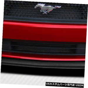 Front Bumper 15-17tH[h}X^OptH[}XJ[{t@Co[tgop[bv{fBLbg!!! 112444 15-17 Ford Mustang Performance Carbon Fiber Front Bumper Lip Body Kit!!! 112444