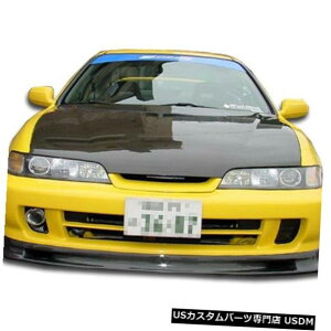 Front Bumper 94-01�A�L�����C���e�O��JDM�X�v�[���J�[�{���t�@�C�o�[�t�����g�o���p�[���b�v�{�f�B�L�b�g102744 94-01 Acura Integra JDM Spoon Carbon Fiber Front Bumper Lip Body Kit 102744 �y���s�A���i�z