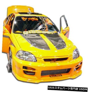 Front Bumper 96-98 Honda Civic R34 Duraflexフロントボディキットバンパー!!! 101776 96-98 Honda Civic R34 Duraflex Front Body Kit Bumper!!! 101776