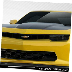 Front Bumper 10-15�V�{���[�J�}���X�e�B���O���CZ�J�[�{���t�@�C�o�[�t�����g�o���p�[���b�v�{�f�B�L�b�g109927 10-15 Chevy Camaro Stingray Z Carbon Fiber Front Bumper Lip Body Kit 109927 �y���s�A���i�z