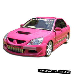 Front Bumper 04-07�O�H�����T�[EVO 8�f�����t���b�N�X�t�����g�{�f�B�L�b�g�o���p�[!!! 103716 04-07 Mitsubishi Lancer EVO 8 Duraflex Front Body Kit Bumper!!! 103716 �y���s�A���i�z