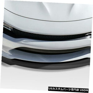 Spoiler 15-18_bW`[W[SRT / Hellcat Luxion Duraflextgop[bv{fBLbg114238 15-18 Dodge Charger SRT/Hellcat Luxion Duraflex Front Bumper Lip Body Kit 114238