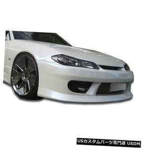 Spoiler 99-02適合日産S15シルビアVスピードDuraflexフロントボディキットバンパー!!! 103562 99-02 Fits Nissan S15 Silvia V-Speed Duraflex Front Body Kit Bumper!!! 103562