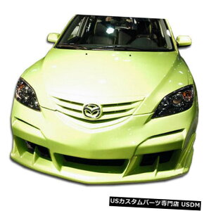 Spoiler 04-09}c_}c_3 HBCftbNXtg{fBLbgop[!!! 100566 04-09 Mazda Mazda 3 HB Raven Duraflex Front Body Kit Bumper!!! 100566