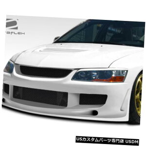 Spoiler 03-06三菱エボリューションJ-Specデュラフレックスフロントボディキットバンパー!!! 107207 03-06 Mitsubishi Evolution J-Spec Duraflex Front Body Kit Bumper!!! 107207