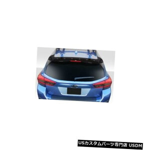 Fenders 18-20XoNXgbNSTIbNftbNX{fBLbgɓK-EBO/X|C er !!! 115510 18-20 Fits Subaru Crosstrek STI Look Duraflex Body Kit-Wing/Spoiler!!! 115510
