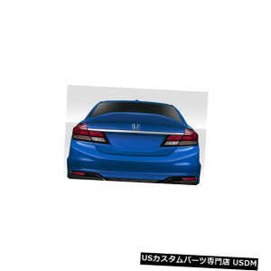 Fenders 12-15 Honda Civic 4DR KMZ Duraflex Body Kit-Wing / SpoilɓK er !!! 115215 12-15 Fits Honda Civic 4DR KMZ Duraflex Body Kit-Wing/Spoiler!!! 115215