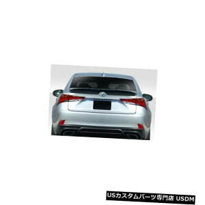 Fenders 14-19���N�T�XIS TD3000�ɓK��Duraflex�{�f�B�L�b�g-�E�B���O/�X�|�C�� er !!! 115224 14-19 Fits Lexus IS TD3000 Duraflex Body Kit-Wing/Spoiler!!! 115224 �y���s�A���i�z