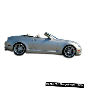 Side Skirts Body Kit 02-10レクサスSC W-1デュラフレックスサイドスカートボディキット!!! 103576 02-10 Lexus SC W-1 Duraflex Side Skirts Body Kit!!! 103576