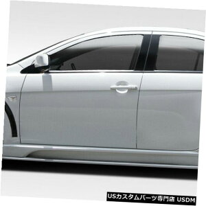 Side Skirts Body Kit 08-17OHT[VR-SftbNXTChXJ[g{fBLbg!!! 112753 08-17 Mitsubishi Lancer VR-S Duraflex Side Skirts Body Kit!!! 112753