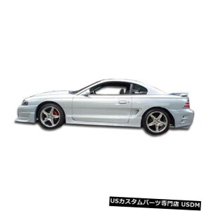 Side Skirts Body Kit 94-98tH[h}X^ORgftbNXTChXJ[g{fBLbg!!! 101436 94-98 Ford Mustang Colt Duraflex Side Skirts Body Kit!!! 101436