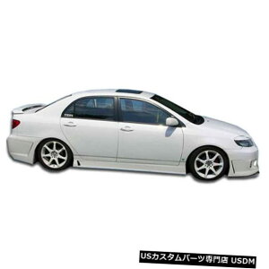 Side Skirts Body Kit 03-08g^J[B-2ftbNXTChXJ[g{fBLbg!!! 100534 03-08 Toyota Corolla B-2 Duraflex Side Skirts Body Kit!!! 100534