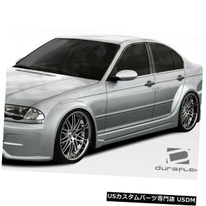 Side Skirts Body Kit 99-05 BMW 3V[Y4DR I-Design DuraflexTChXJ[gCh{fBLbg!!! 106512 99-05 BMW 3 Series 4DR I-Design Duraflex Side Skirts Wide Body Kit!!! 106512