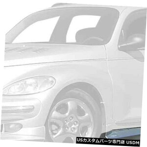 Side Skirts Body Kit 01-05NCX[PTN[U[{X^CKBDE^TChXJ[g{fBLbg!! 37-2276 01-05 Chrysler PT Cruiser Bomb Style KBD Urethane Side Skirts Body Kit!! 37-2276