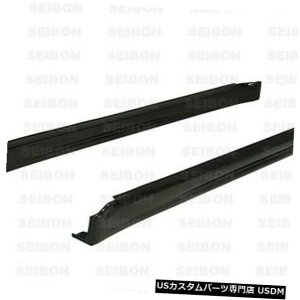 Side Skirts Body Kit 08-15~cT[VRZC{J[{t@Co[TChXJ[g{fBLbgSS0809MITEVOX- VR 08-15 Mitsu Lancer VR Seibon Carbon Fiber Side Skirts Body Kit SS0809MITEVOX-VR