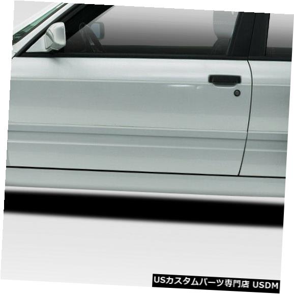 車用品 バイク用品 >> パーツ 返品交換不可 外装 エアロパーツ サイドスポイラー Side Skirts Body Kit Duraflexサイドスカートボディキット M-Tech 3シリーズ2DR 105046 3 Series 大好評です Duraflex BMW 84-91 2DR