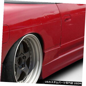 Side Skirts Body Kit 89-94�͓��Y240SX Bloodsport Duraflex�T�C�h�X�J�[�g�{�f�B�L�b�g�ɓK��!!! 114671 89-94 Fits Nissan 240SX Bloodsport Duraflex Side Skirts Body Kit!!! 114671 �y���s�A���i�z