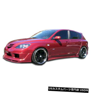 Side Skirts Body Kit 04-09}c_}c_3 K-1 DuraflexTChXJ[g{fBLbg!!! 103161 04-09 Mazda Mazda 3 K-1 Duraflex Side Skirts Body Kit!!! 103161
