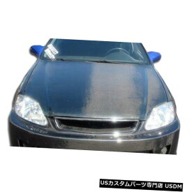 ボンネット 96-98 Honda Civic OEMカーボンファイバークリエーションズボディキット-フード!!! 101709 96-98 Honda Civic OEM Carbon Fiber Creations Body Kit- Hood!!! 101709