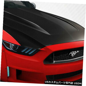 {lbg 15-17tH[h}X^OJEJ[{t@Co[NG[VY{fBLbg-t[h!!! 112583 15-17 Ford Mustang Cowl Carbon Fiber Creations Body Kit- Hood!!! 112583