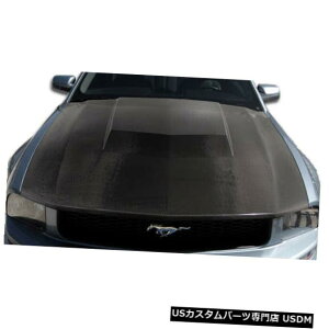 ボンネット 05-09フォードマスタングエレノアDriTechカーボンファイバーボディキット-フード!!! 113129 05-09 Ford Mustang Eleanor DriTech Carbon Fiber Body Kit- Hood!!! 113129