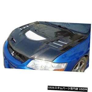 ボンネット 03-06三菱エボリューションC-1カーボンファイバークリエーションズボディキット-フード!!! 103203 03-06 Mitsubishi Evolution C-1 Carbon Fiber Creations Body Kit- Hood!!! 103203