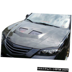 {lbg 04-09}c_}c_3 4DR EVOJ[{t@Co[NG[V{fBLbg-t[h!!! 104159 04-09 Mazda Mazda 3 4DR EVO Carbon Fiber Creations Body Kit- Hood!!! 104159