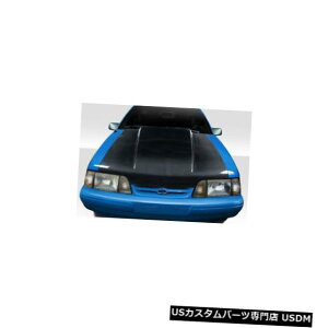 ボンネット 87-93フォードマスタング2 "カウルカーボンファイバークリエーションズボディキット-フード!!! 115439 87-93 Ford Mustang 2" Cowl Carbon Fiber Creations Body Kit- Hood!!! 115439
