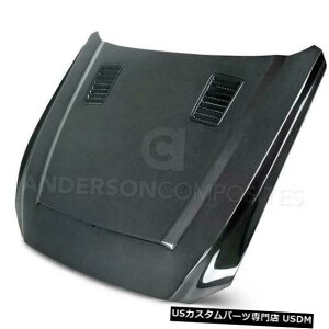 {lbg 15-17tH[h}X^OKRA_[\J[{t@Co[{fBLbg-t[h!!! AC-HD15FDMU-SN -DS 15-17 Ford Mustang KR Anderson Carbon Fiber Body Kit- Hood!!! AC-HD15FDMU-SN-DS