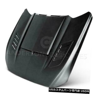 ボンネット 15-17フォードマスタングラムエアアンダーソングラスボディキット-フード!!! AC-HD15FDMU-AB -GF 15-17 Ford Mustang Ram Air Anderson Glass Body Kit- Hood!!! AC-HD15FDMU-AB-GF