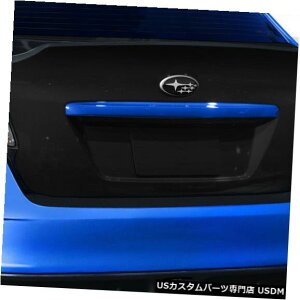 Trunk 15-18XoWRX NBRRZvgftbNX{fBLbg-gN/nbg h !!! 109829 15-18 Subaru WRX NBR Concept Duraflex Body Kit-Trunk/Hatch!!! 109829