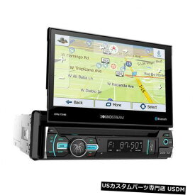 In-Dash Soundstream VRN-75HBインダッシュカーステレオBluetoothレシーバーフォールドアウトスクリーン Soundstream VRN-75HB In-Dash Car Stereo Bluetooth Receiver Foldout Screen
