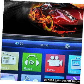 In-Dash HD 2Din 7 "BluetoothタッチカーMP3 / MP5プレーヤーインダッシュステレオラジオiPod 7012B JJ HD 2Din 7" Bluetooth Touch Car MP3/MP5 Player In-Dash Stereo Radio iPod 7012B JJ