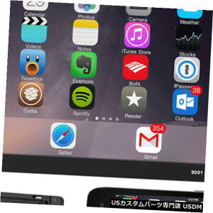 In-Dash 9 1Din�J�[�X�e���IMP5�v���[���[HD���W�I�C���_�b�V���w�b�h���j�b�g�~���[�����NUSB�h���O�� 9 1Din Car Stereo MP5 Player HD Radio In-dash Head Unit Mirror Link USB Dongle �y���s�A���i�z