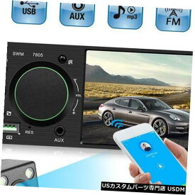 In-Dash SWM 7805 1 DIN車ステレオAUX USB FMラジオBluetoothタッチスクリーンダッシュw /カム SWM 7805 1 DIN Car Stereo AUX USB FM Radio Bluetooth Touch Screen In Dash w/Cam