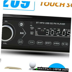 In-Dash _bVJ[XeIMP3v[[̒P1DIN Bluetooth FMWIUSB⏕̓V[o[ Single 1DIN In Dash Car Stereo MP3 Player Bluetooth FM Radio USB AUX-in Receiver