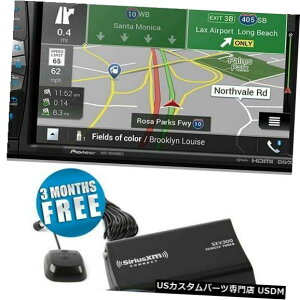 In-Dash �p�C�I�j�AAVIC-W6400NEX 2 DIN Apple CarPlay In-Dash�X�e���I���V�[�o�[+�V���E sXM�`���[�i�[ Pioneer AVIC-W6400NEX 2 DIN Apple CarPlay In-Dash Stereo Receiver+SiriusXM Tuner