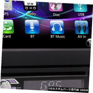 In-Dash _bVFM̕⏕M@Ԃ̃XeII[fBIGPS DVDv[[BT + CAMERA̒P1in Single 1 Din In Dash FM Aux Receiver Car Stereo Audio GPS DVD Player BT+CAMERA